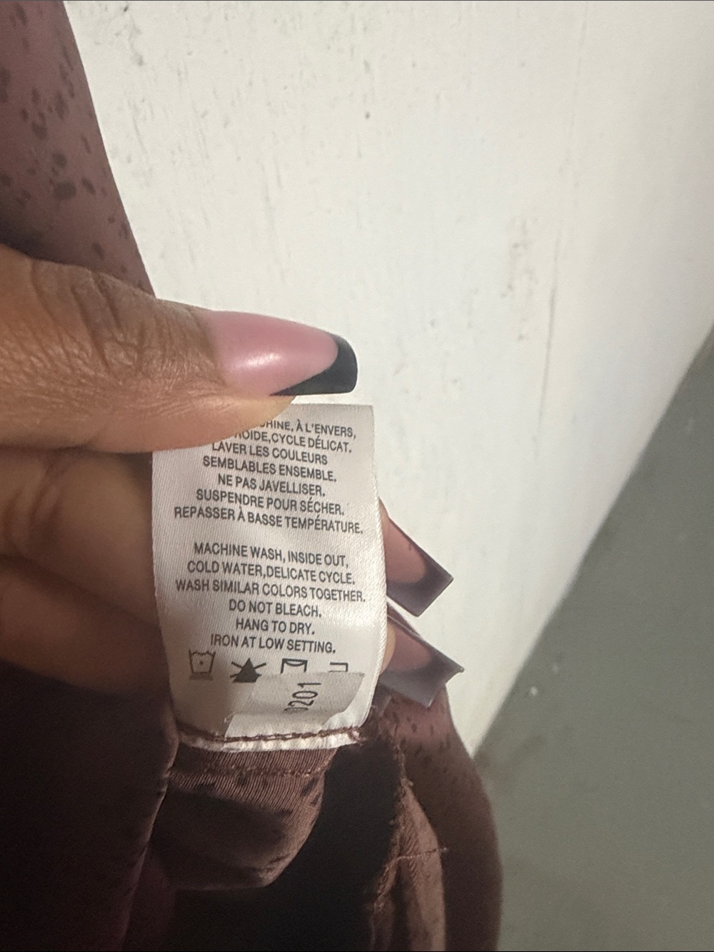 Reitmans Sleek Brown Satin Slip Dress - Picture 15 of 15